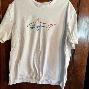 Greg Norman Collection Mens Multicolor Shark Tee
